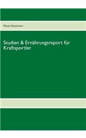 Studien & Ernahrungsreport Fur Kraftsportler