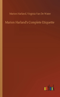 Marion Harland's Complete Etiquette