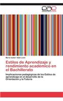 Estilos de Aprendizaje y Rendimiento Academico En El Bachillerato