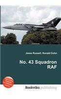 No. 43 Squadron RAF: (English)