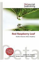 Red Raspberry Leaf: (English)