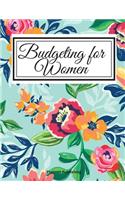 Monthly Budget Planner and organizer for Women (Workbook)