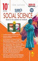 SURA`S 10th Std Social Science Guide 2024-25 in English Medium