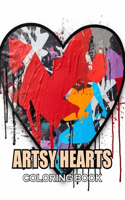 Artsy Hearts Coloring Book