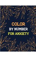 Color by Number for Anxiety