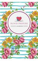 Blood Pressure Logbook: Track and Monitor Daily Blood Pressure and Heart Rate (BP Log Book)