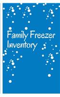 Family Freezer Inventory