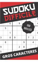 Sudoku Difficile 100 Grilles Gros Caractères