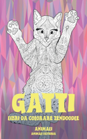 Libri da colorare Zendoodle - Animali Fattoria - Animali - Gatti