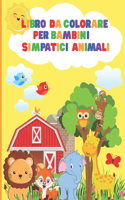 Libro Da Colorare Per Bambini Simpatici Animali