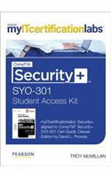 Comptia Security+ Myitcertificationlabs Student Access Code Card (Sy0-301)
