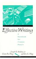 Effective Writing: A Handbook for Finance People