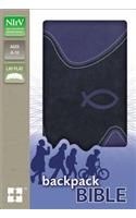 Backpack Bible-NIRV-Ocean Motion: New International Reader's Version, Ocean Motion Blue, Italian Duo-Tone, Backpack Bible