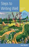 Steps to Writing Well, 2016 MLA Update (with APA 2019 Update Card)