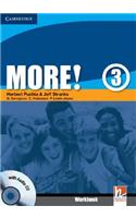 More! Level 3 Workbook with Audio CD
