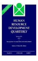 Human Resource Development Quarterly