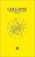 Collapse: Geo/Philosophy