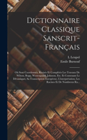 Dictionnaire Classique Sanscrit-Français