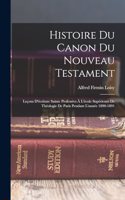 Histoire Du Canon Du Nouveau Testament