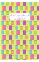 Auftragsbuch Sticken