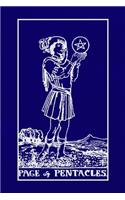 Page of Pentacles: Dotted Tarot Journal, Dot Grid Journal, Journaling Diary, Dotted Writing Log, Tarot Lovers Dot Grid Notebook Sheets to Write Inspirations, Lists, Go