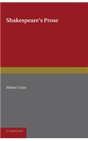 Shakespeare's Prose