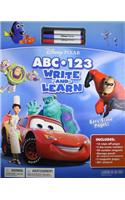 Disney*pixar ABC - 123 Write and Learn (Walmart Custom Pub)