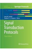 Signal Transduction Protocols