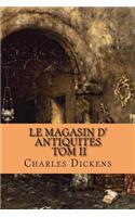 Le magasin d' antiquites