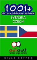 1001+ grundläggande fraser svenska - Czech