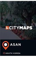 City Maps Asan South Korea