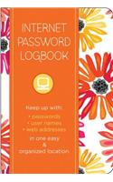 Internet Password Logbook - Botanical Edition