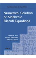 Numerical Solution of Algebraic Riccati Equations