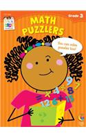 Math Puzzlers, Grade 3: (Stick Kids Workbooks)