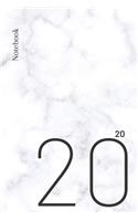 2020 Notebook: Lined Book / Journal Gift, 120 Pages, Soft Cover, Matte Finish, 2020 New Year's Gift