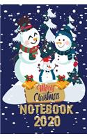 Merry Christmas Notebook 2020