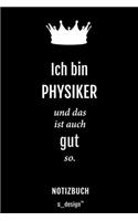Notizbuch für Physiker