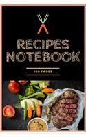 Recipes Journal: A place to keep all your treasured recipes!