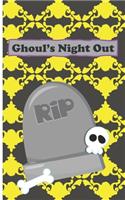 Halloween Journal: Ghoul's Night Out 5 x 8 inch 120 Pages Dot Grid Journal Diary Notebook for Adults and Kids who love Halloween, Harvest and Autumn