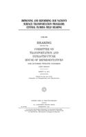 Improving and reforming our nation's surface transportation programs