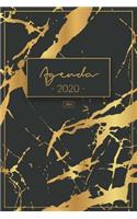 Agenda 2020: Agenda Semainier et Calendrier 2020 - Agenda Journalier, Planificateur - Organiseur, Agenda de Poche et Planner 2020