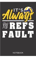 It's always the refs fault.