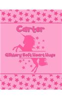 Carter Glittery Soft Heart Hugs