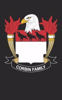 Corbin: Corbin Coat of Arms and Family Crest Notebook Journal (6 x 9 - 100 pages)