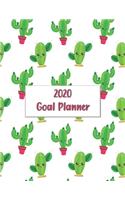 2020 Goal Planner: 2020 goal planner and organizer to track your monthly, quarterly, and yearly personal, financial, fitness, spiritual, travel, and life goals! Beauti
