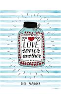 Love One Another 2020 Planner: Dated Weekly Diary With To Do Notes Bible Verse Cover(Awesome Christian Planners - Calendar Year 2020)