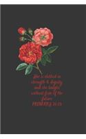 She Is Clothed: Proverbs Weekly 2020 Planner