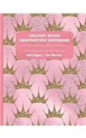 College Ruled Composition Notebook