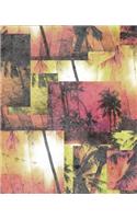 Tropical Palm Tree Notebook