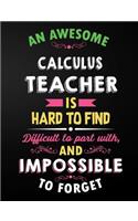 Calculus Teacher